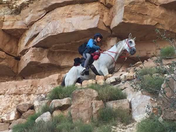 800 Miles on the Arizona Trail, Tiki Barber and Carol Fontana 